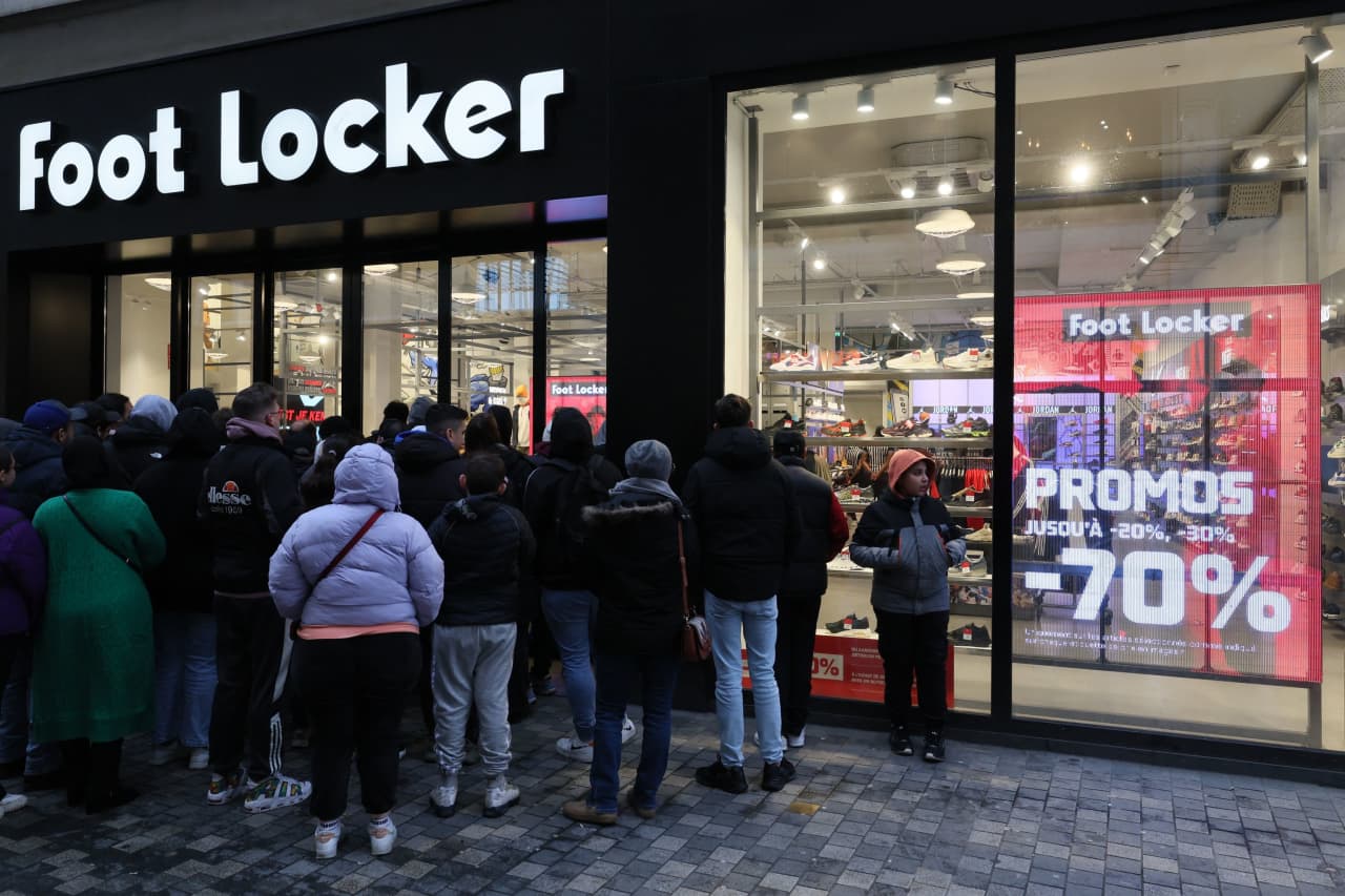 Foot Locker’s stock soars as lower costs fueled a big profit beat