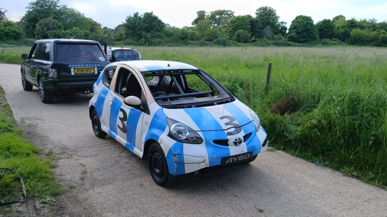 Someone’s Selling A Footballing Toyota Aygo From Top Gear