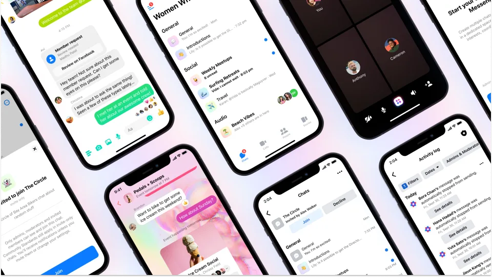Messenger’s new community chats don’t need to be connected to Facebook groups