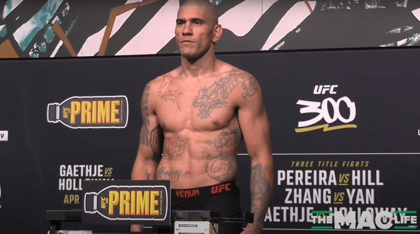 Pereira on Hill criticism of UFC 300 celebration: ‘Maybe he just woke up’