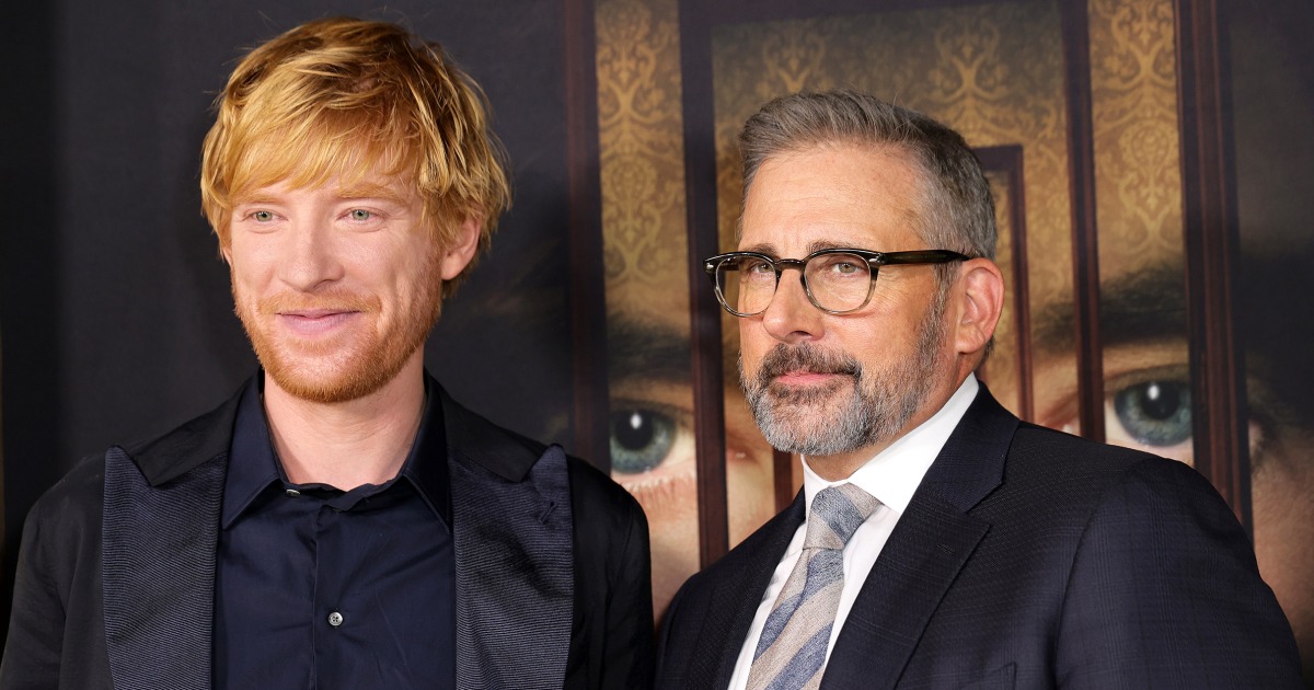 Steve Carell says he gave this advice to Domhnall Gleeson, the new star of ‘The Office’ spinoff