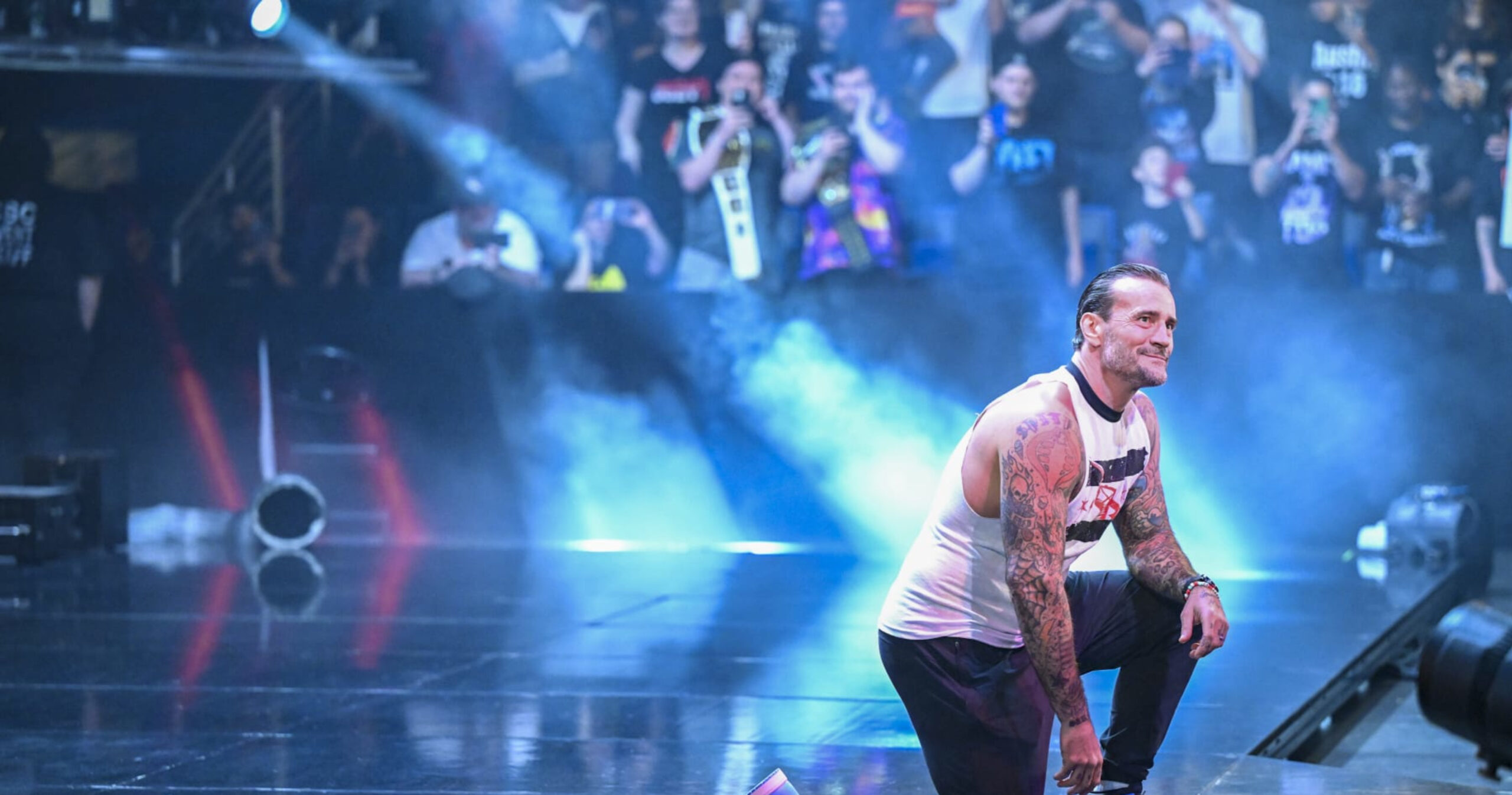 CM Punk Backstage Video Drops from Drew McIntyre Screwjob at WWE Clash at the Castle