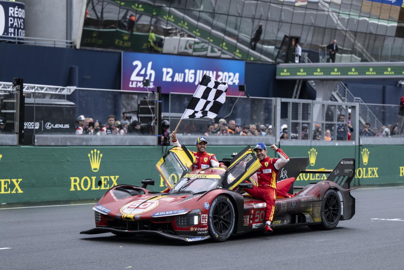 Ferrari Wins Super-Close Le Mans 24h