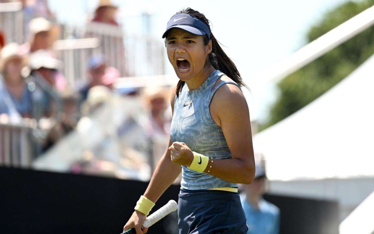 Emma Raducanu bagels rival Sloane Stephens in crushing Eastbourne win