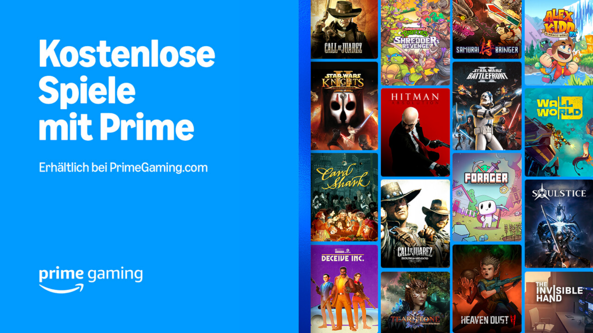 Get 15 free PC games from Amazon in the leadup to Prime Day