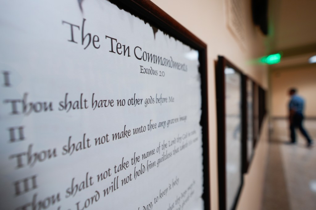 How Louisiana’s new Ten Commandments classroom requirement will be funded, enforced