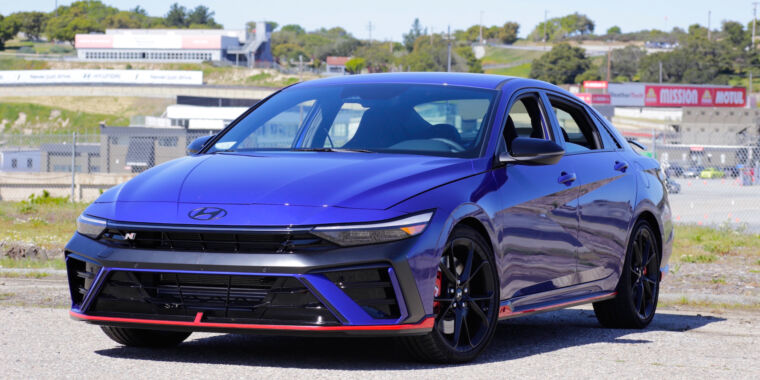 The refreshed 2024 Hyundai Elantra N remains a darn good enthusiast car