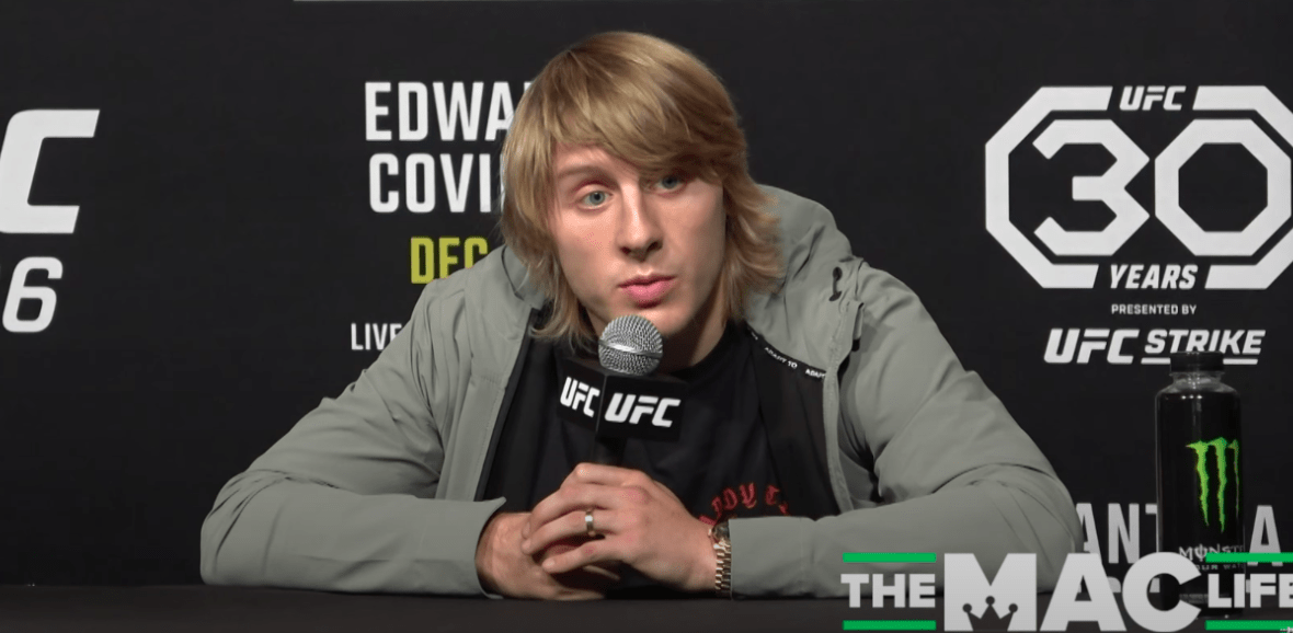 Paddy Pimblett hints at UFC departure