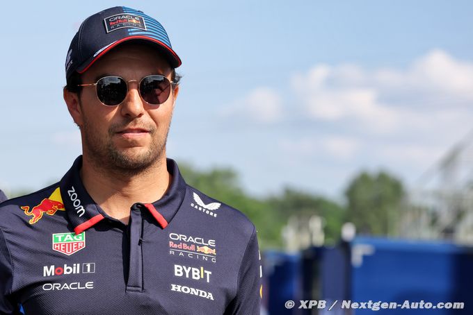 Perez ne commente pas sa clause de performance dans son contrat Red Bull F1