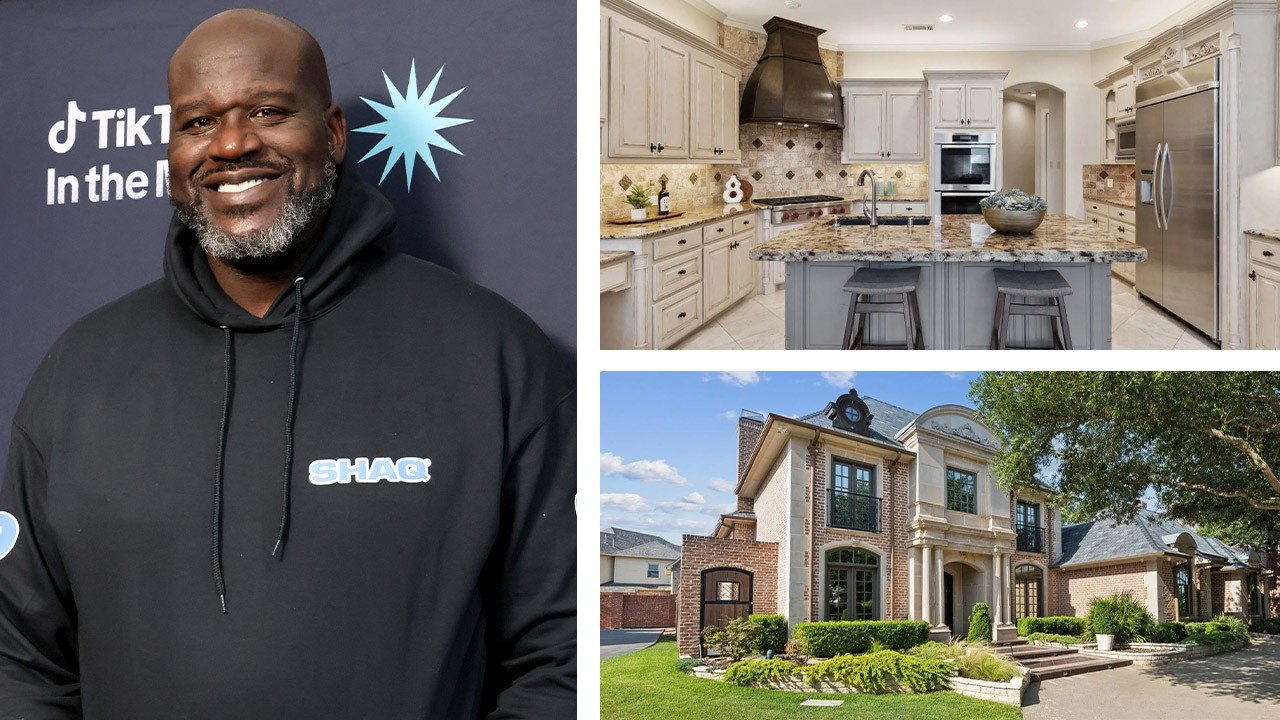 Shaquille O’Neal Is Ready To Hand Off His Mansion Near Dallas for $1.7M