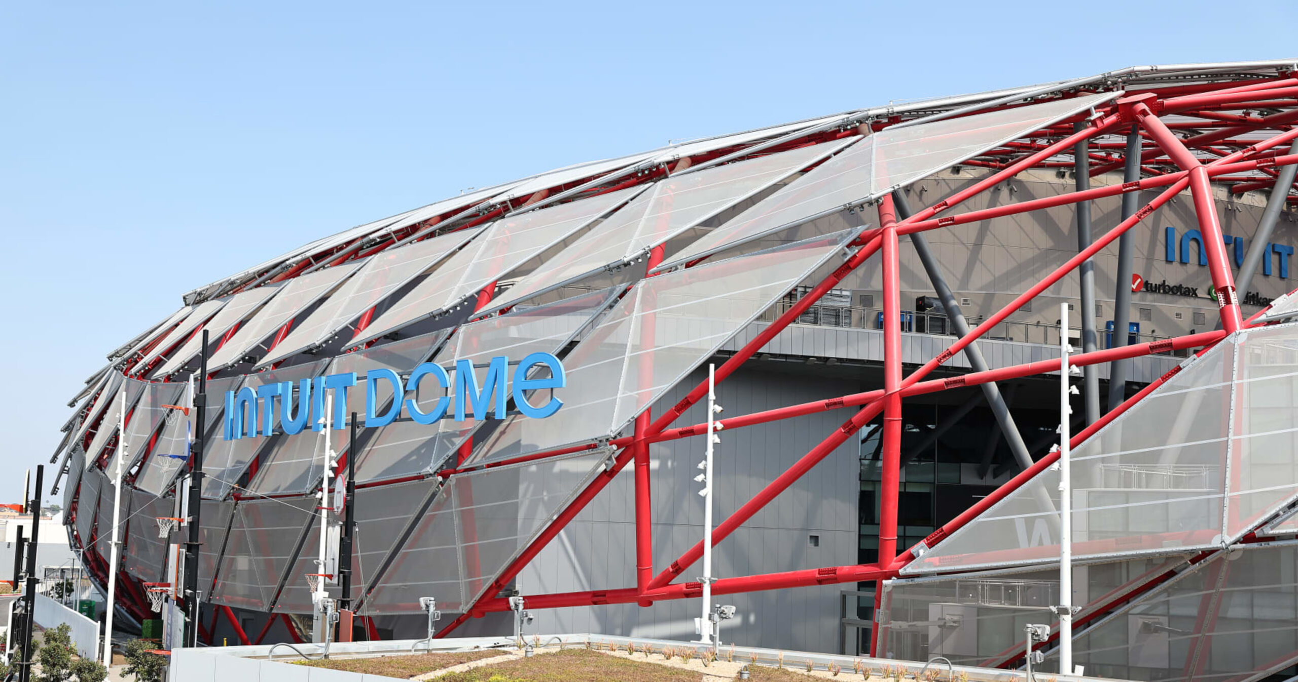 Clippers Unveil New Intuit Dome Video Board with Storm Effect, T-Shirt Cannon, More