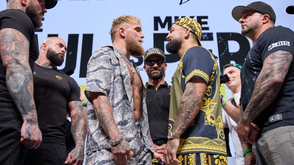 Video: Watch the Jake Paul vs. Mike Perry ceremonial weigh-ins live