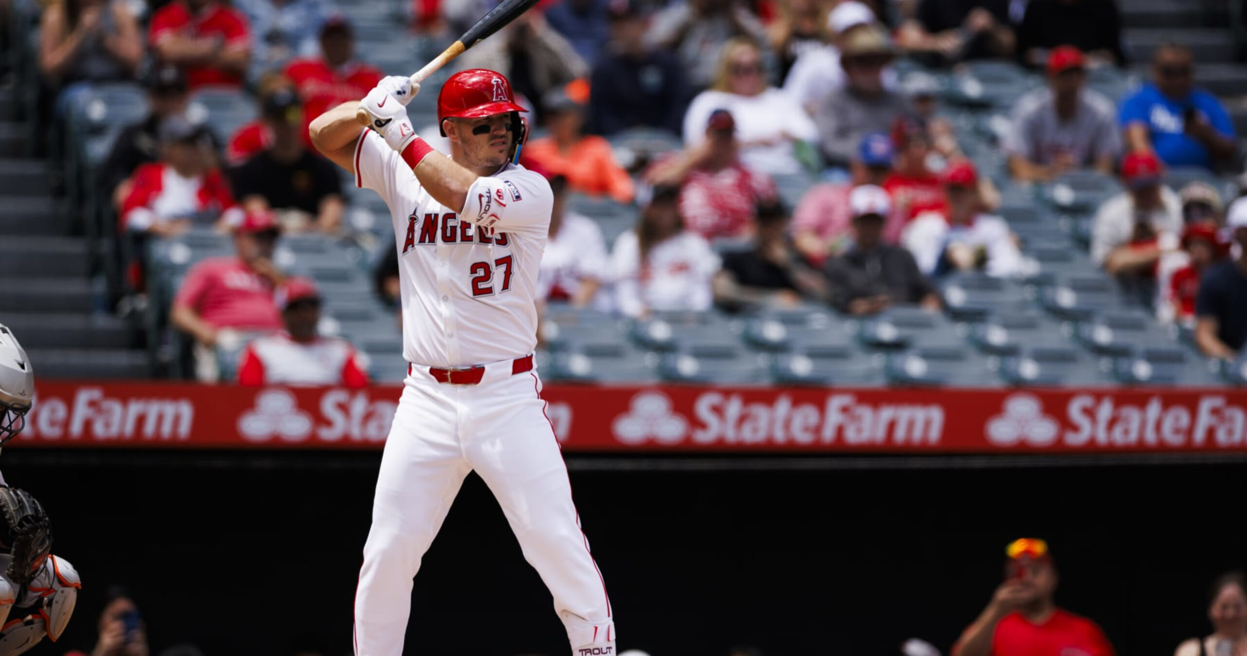 Angels’ Mike Trout Taken off Rehab Assignment After Setback to Knee Injury