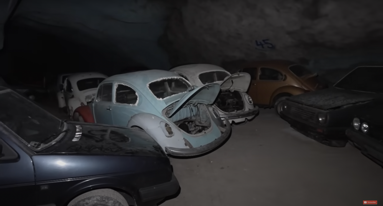 This Abandoned Swiss Mine Contains A VW Treasure Trove