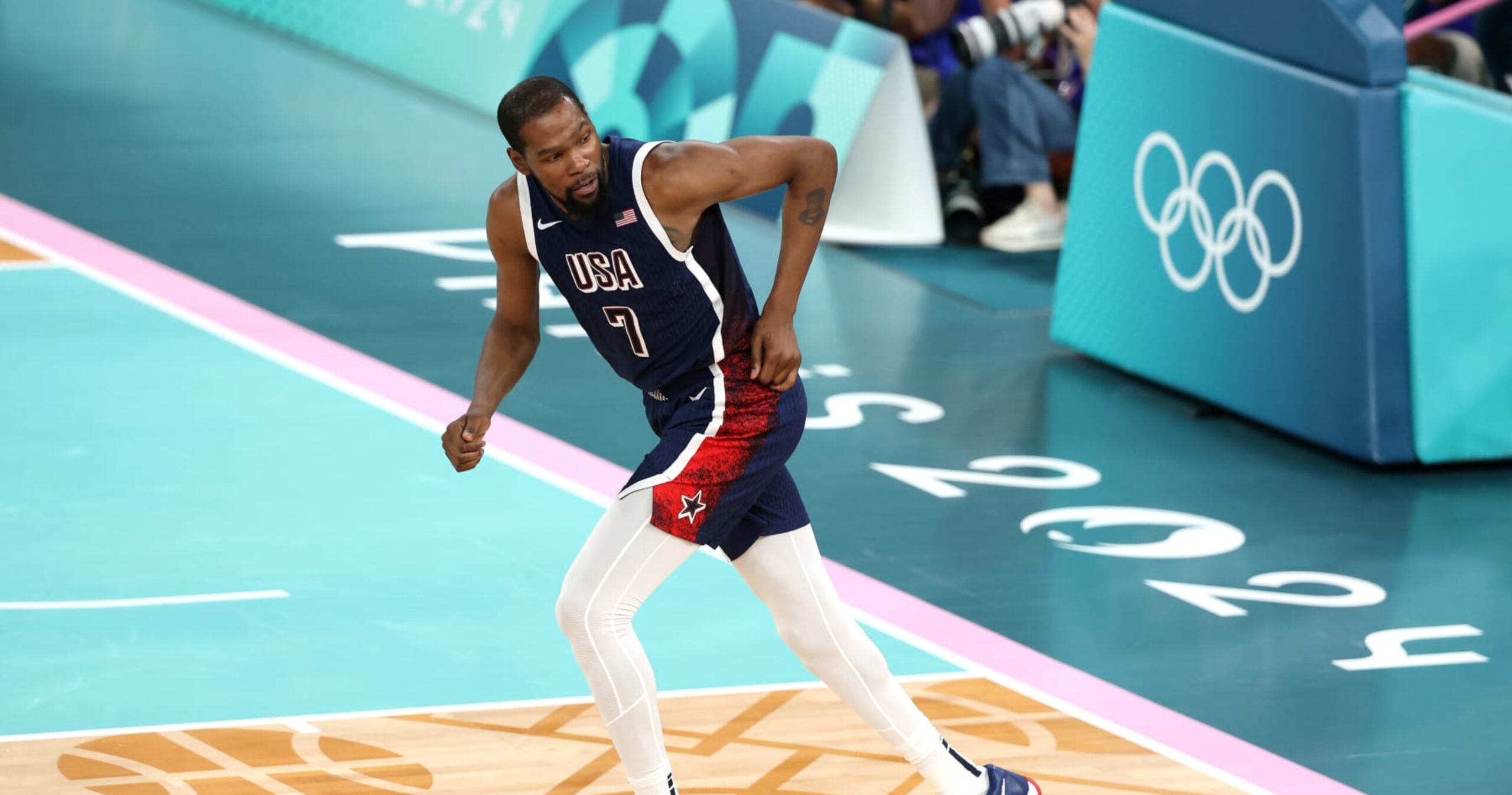 Kevin Durant Applauded by Lisa Leslie, More for Breaking USA Olympic Scoring Record