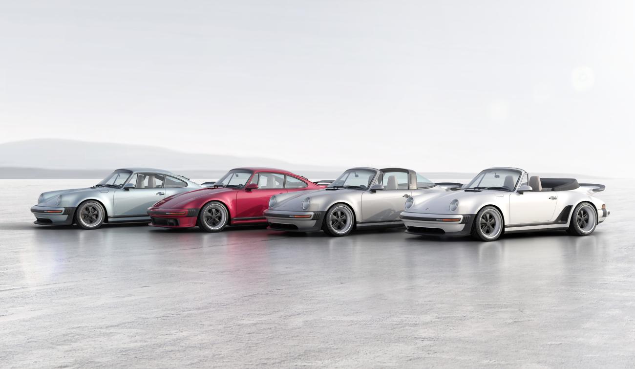 Gaze At These Four Spectacular Singer-Restored Porsche 911 Turbos