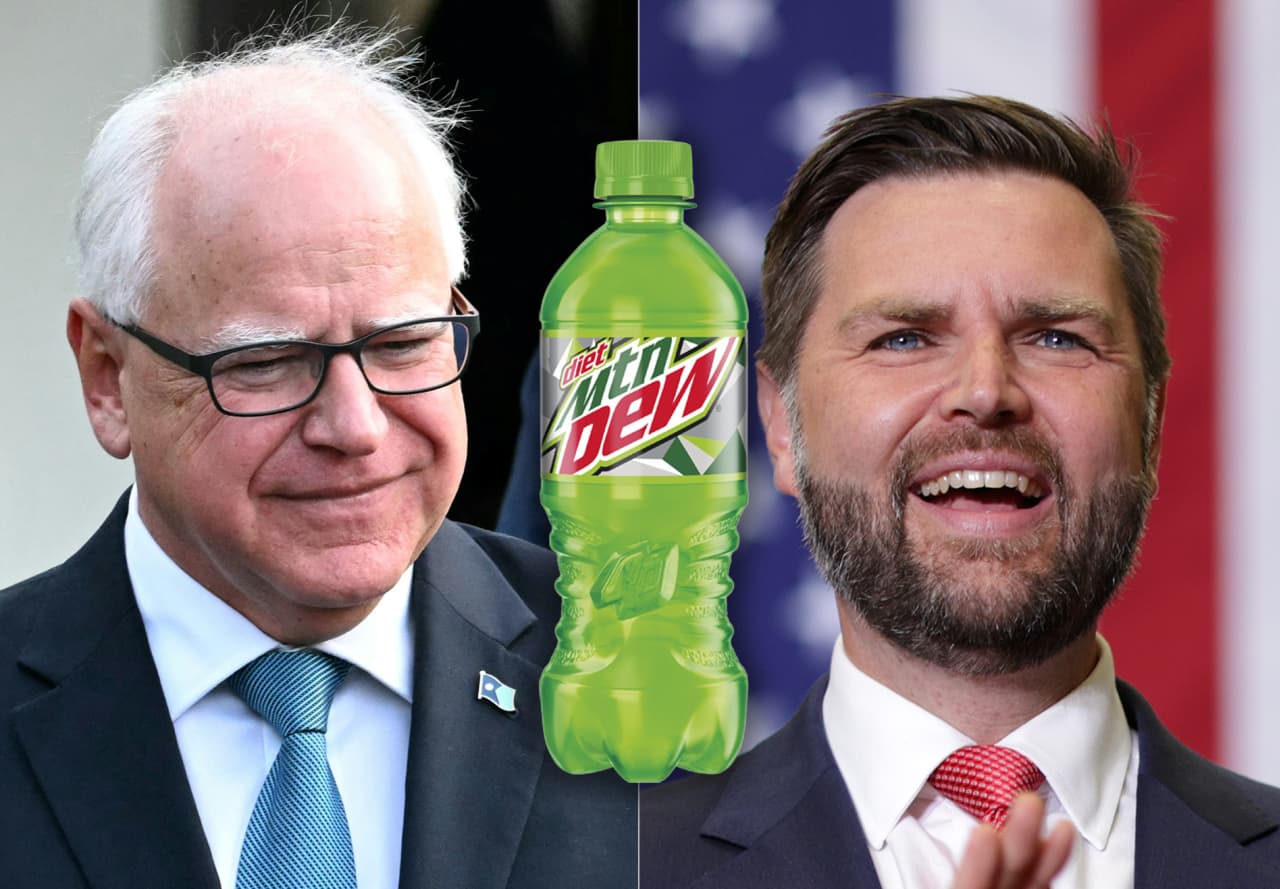 Here’s why Tim Walz and J.D. Vance loving Diet Mountain Dew could actually hurt the brand