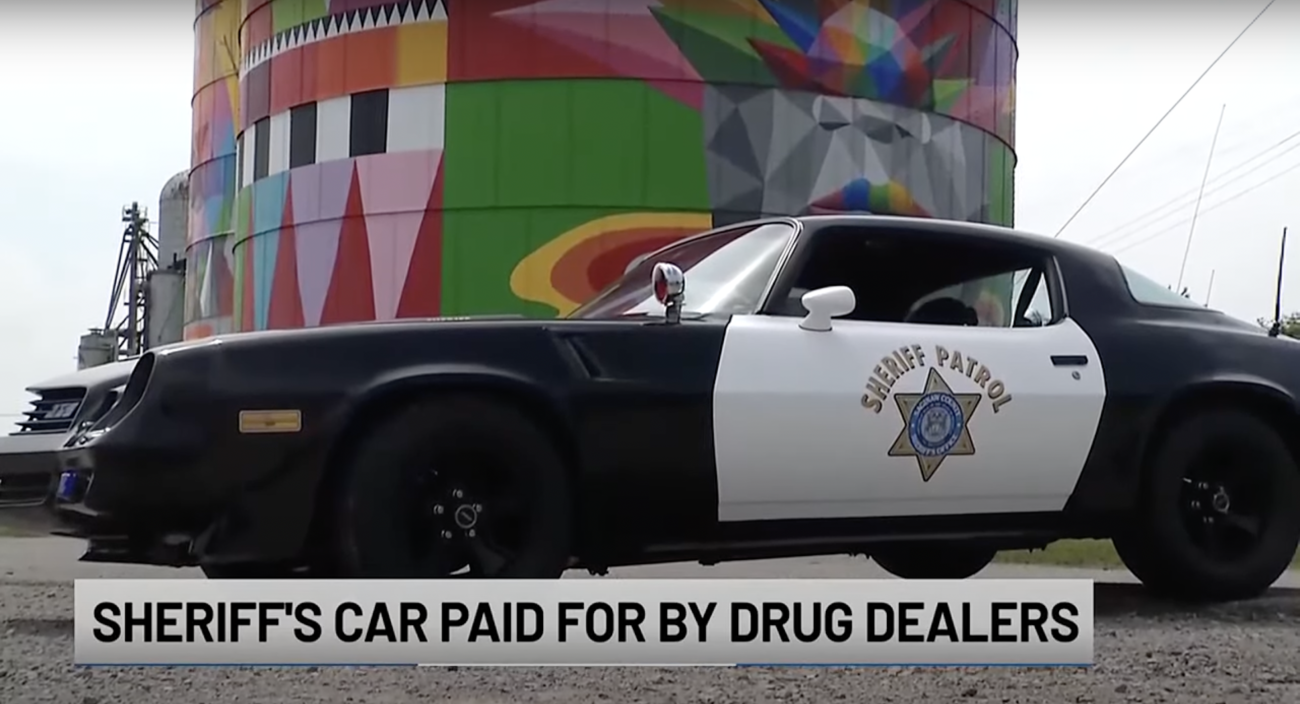 Drug Dealers’ Chevrolet Camaro Is Getting A New Life As A Police Car