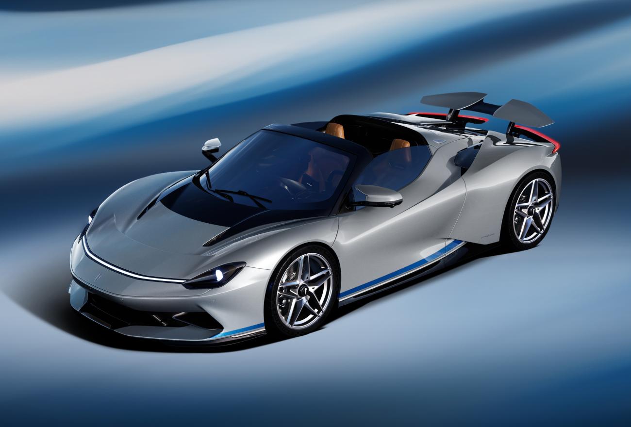 The Pininfarina Battista Targamerica Is A 1900bhp Cigar Storage Device