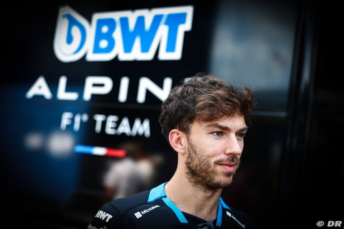 Gasly est prêt pour une meilleure 2e partie de saison avec Alpine F1