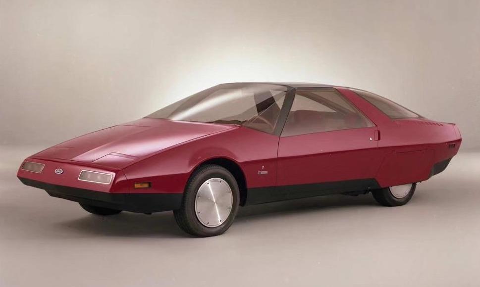 This One-Off Ford Concept Car From The ’80s Just Went Up In Flames