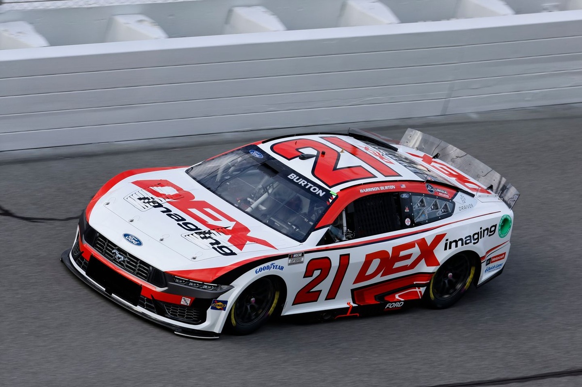 NASCAR Cup Daytona: Harrison Burton takes shock win for Wood Brothers