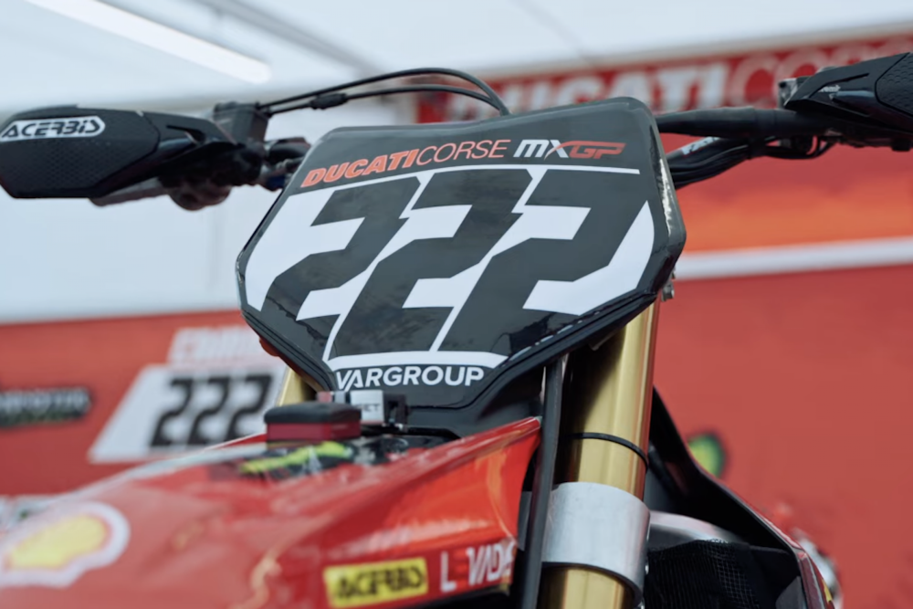 Watch: Ducati Desmo450 MX Tour with Antonio Cairoli