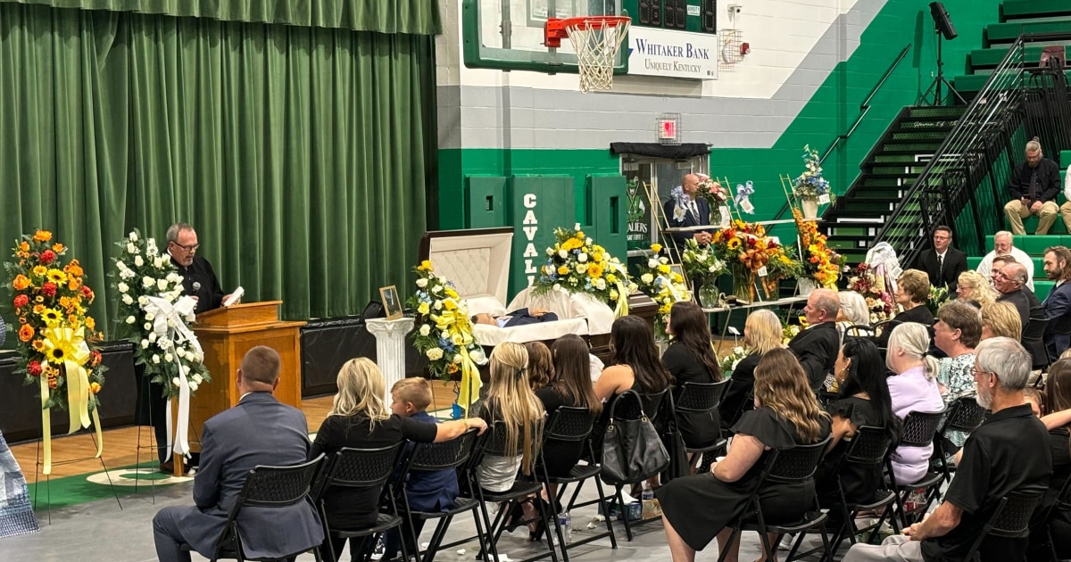 Funeral services held for Kentucky judge Kevin Mullins allegedly shot by sheriff in courthouse chamber