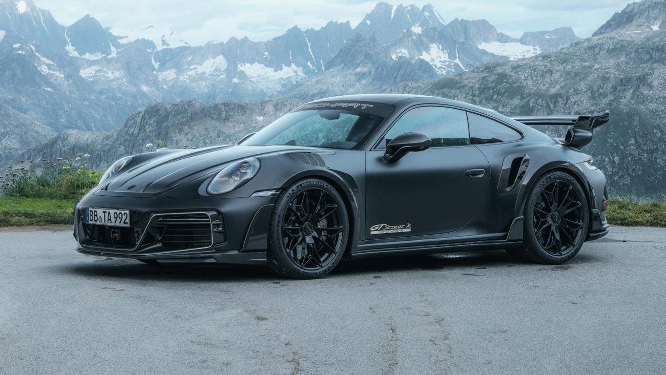 The Techart GTstreetR Monochrome Is A 789bhp Achromatic Demon