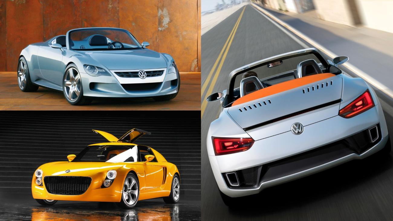 This Trio Of VW Concepts Could Have Been Affordable Mid-Engined Heroes