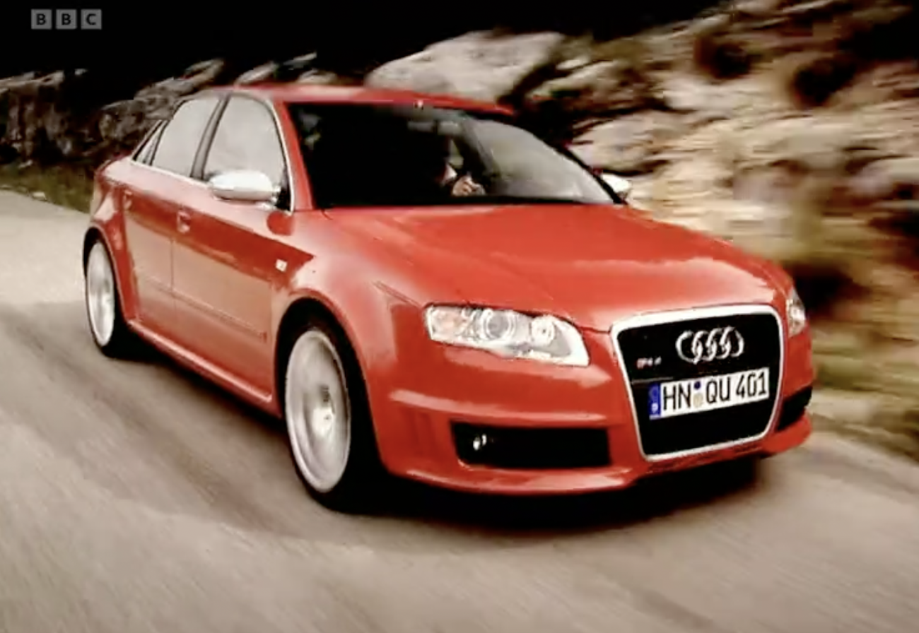 Revisit The Best Audi RS4 With Its Iconic Top Gear Appearance