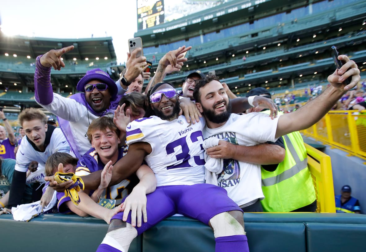 Aaron Jones Enjoyed His Return to Lambeau Field