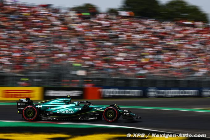 Aston Martin F1 pensait être plus loin du top 10 à Monza