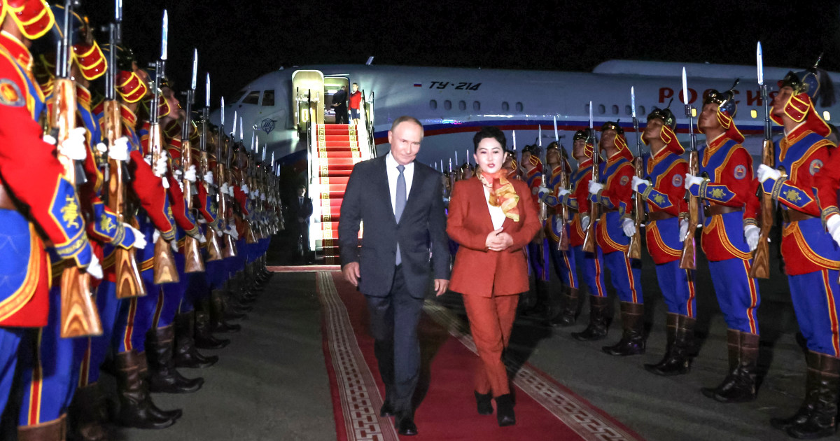 Putin arrives in Mongolia in first visit to ICC member state since arrest warrant