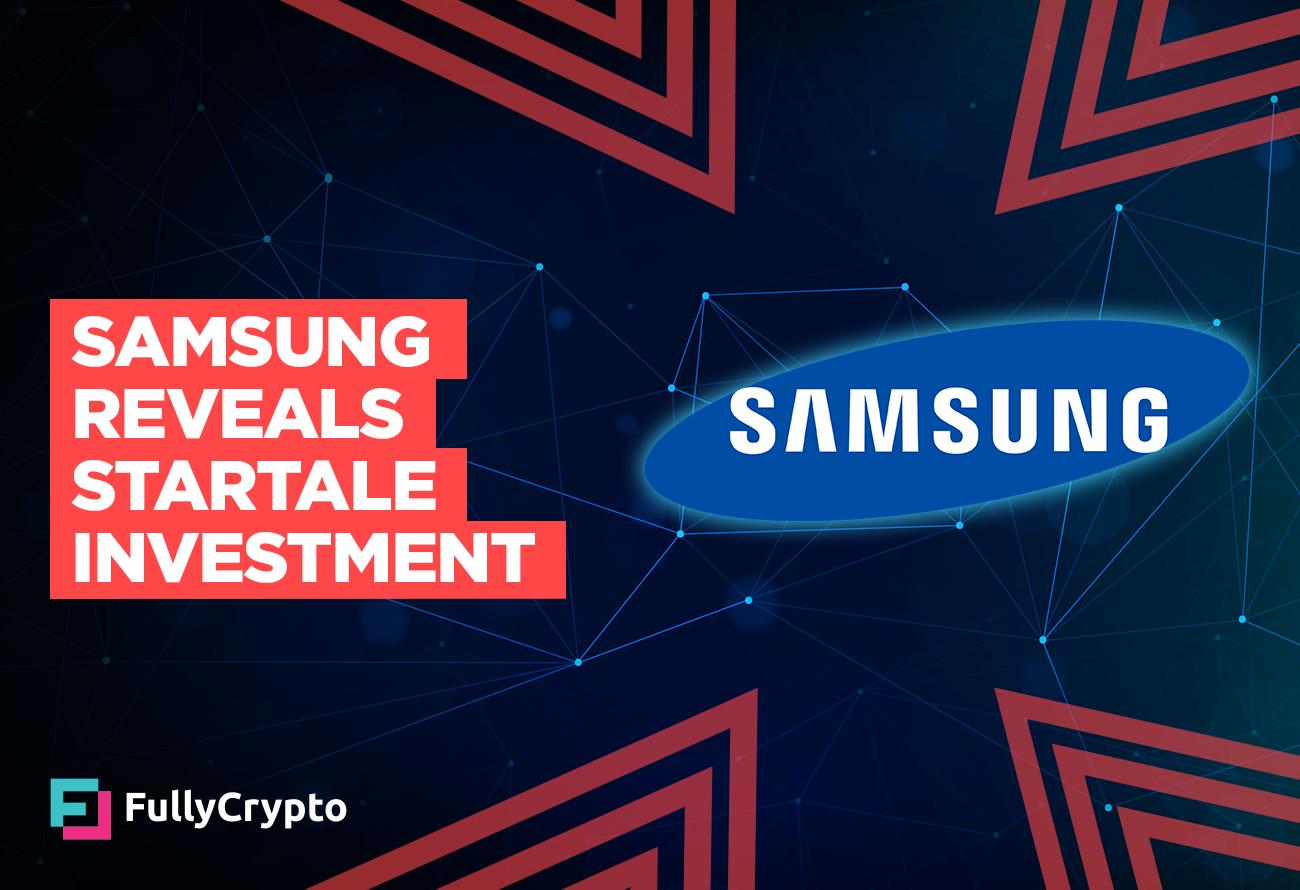 Samsung Reveals Investment in Sony Blockchain Developer