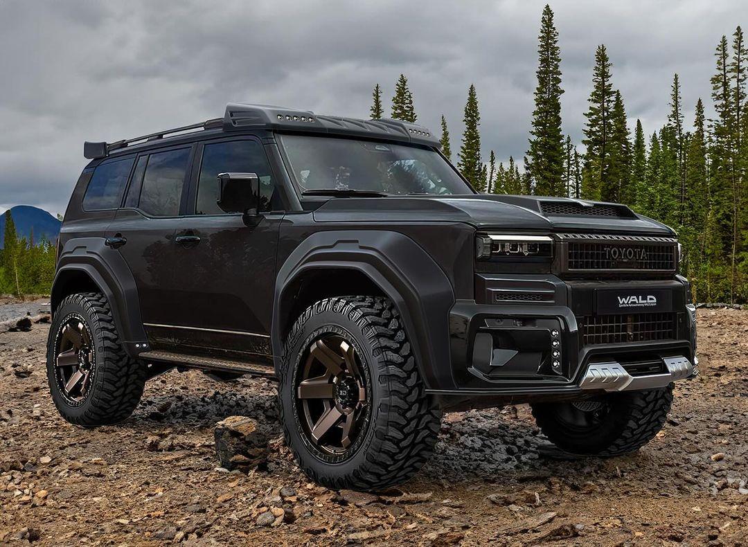 This Toyota Land Cruiser Looks Like An Off-Road Batmobile