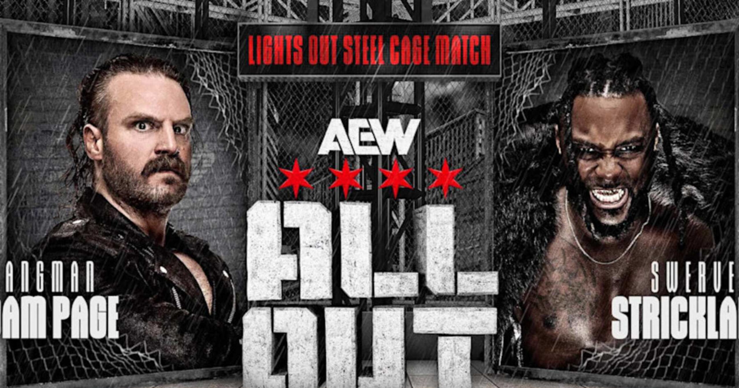 Hangman Page Beats Swerve Strickland in Steel Cage Match at All Out 2024