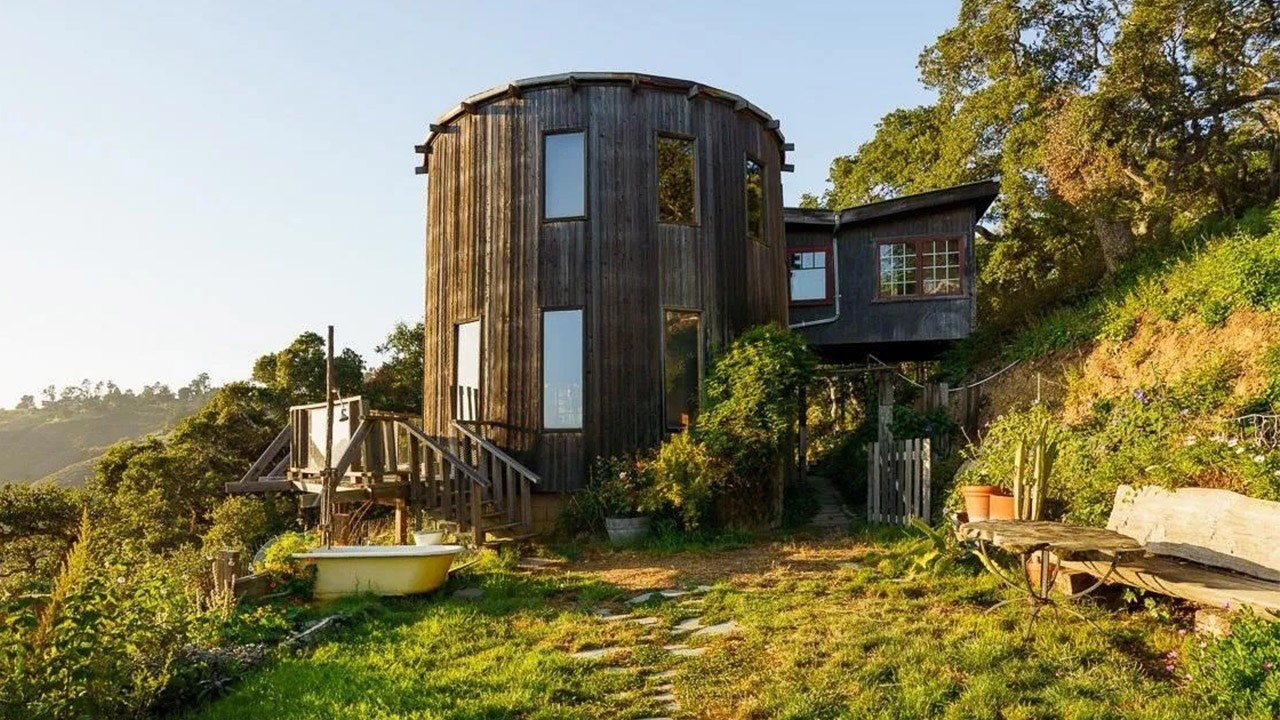 Big Sur Home Built From Giant Wine Barrels Hits the Market for $3.3M