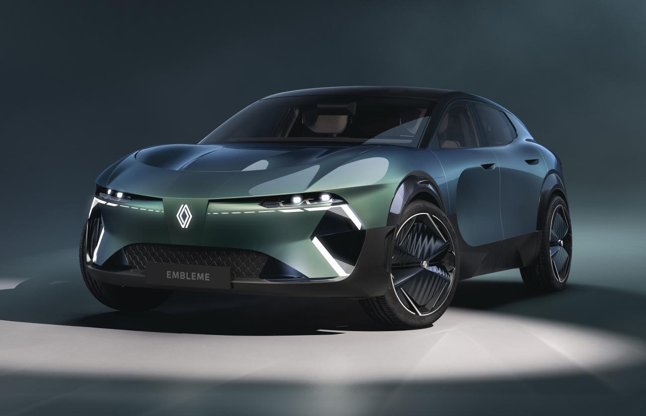 The Hydrogen Electric Crossover Estate Renault Embleme Is All The Things At Once