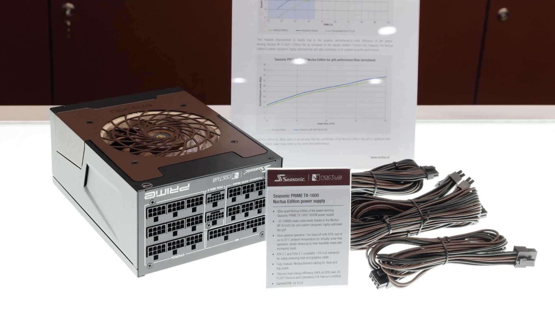 Noctua’s ‘near inaudible’ power supply is coming in 2024