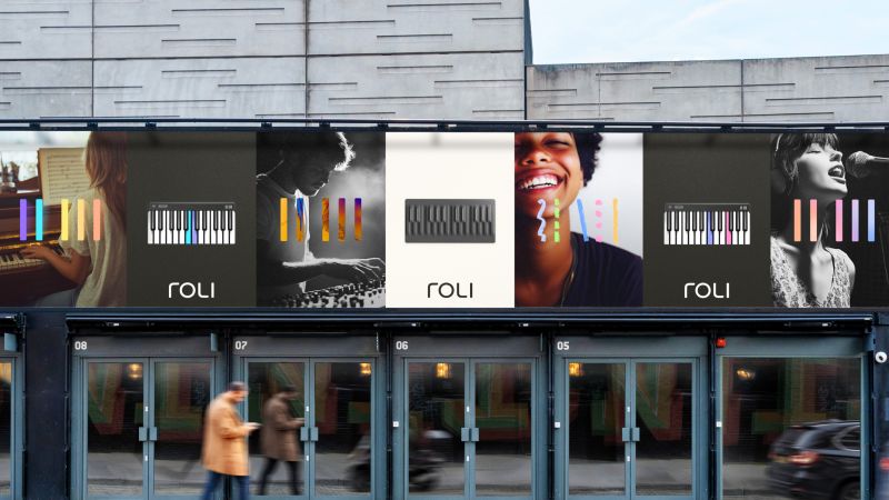 DixonBaxi’s fresh identity for instrument maker ROLI helps cut through the noise