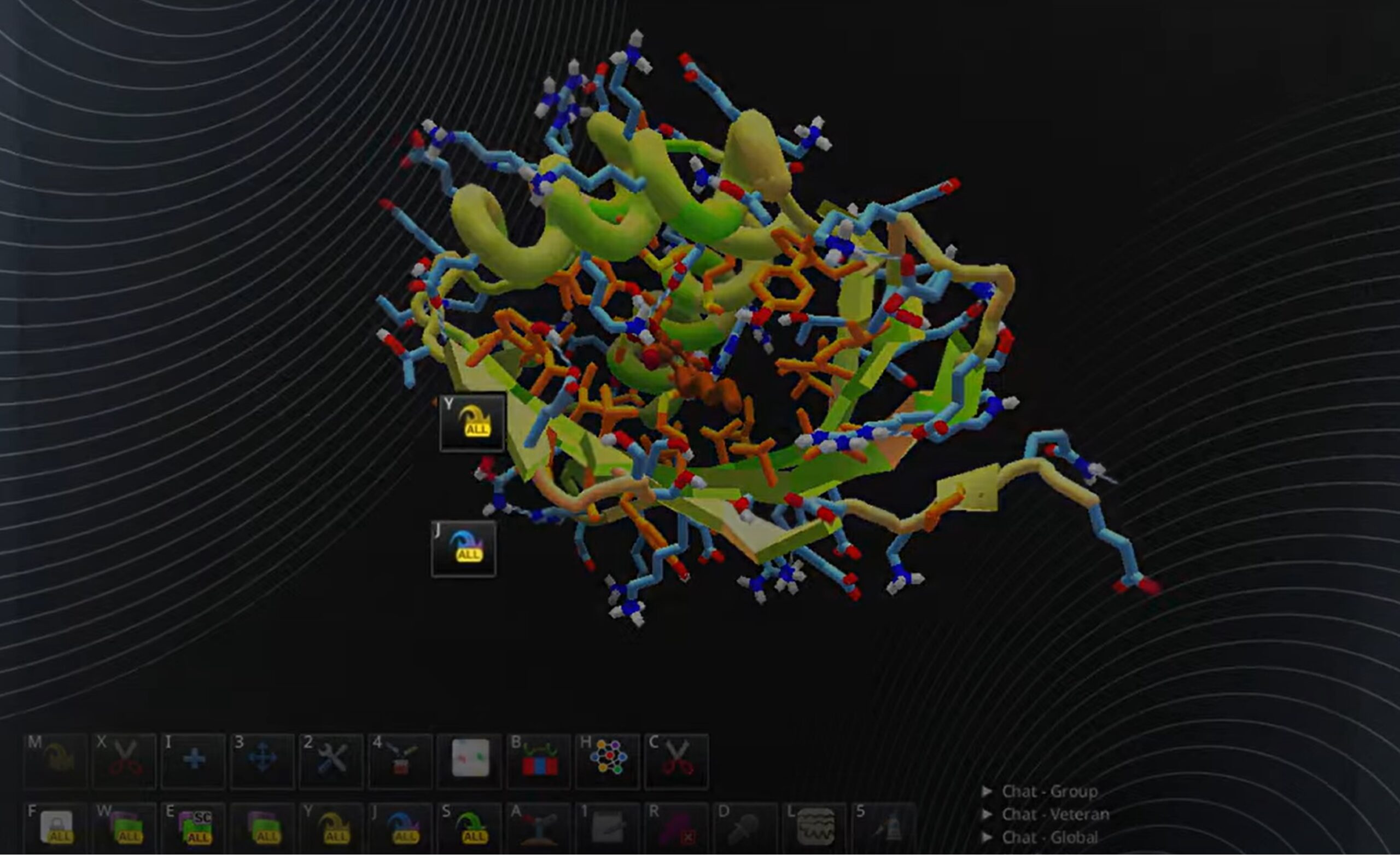 Play Foldit, the game that helped its designers win a Nobel Prize