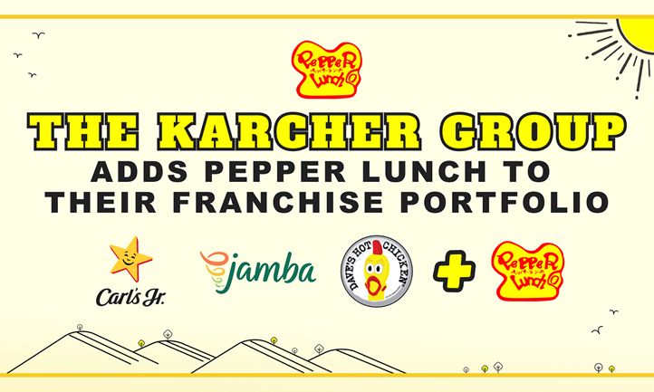 Pepper Lunch Announces 20-Store Deal with Carl L. Karcher Group