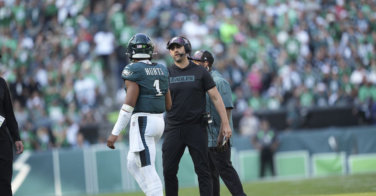 Nick Sirianni explains being animated on the sideline in the Eagles’ Week 6 win