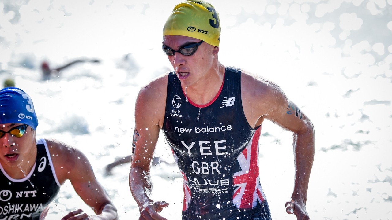 How British Olympic triathlon champion Alex Yee NAILED swimming to set up Paris 2024 gold