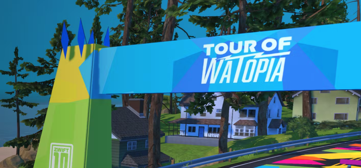 Zwift’s most popular event kicks off: Tour of Watopia