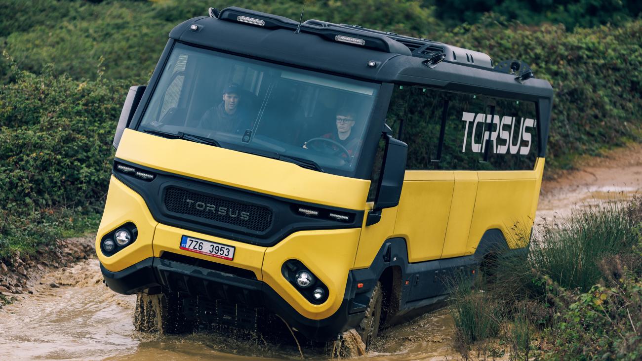 Driving A Military Grade Off Road Bus Is As Hilarious As You’d Expect