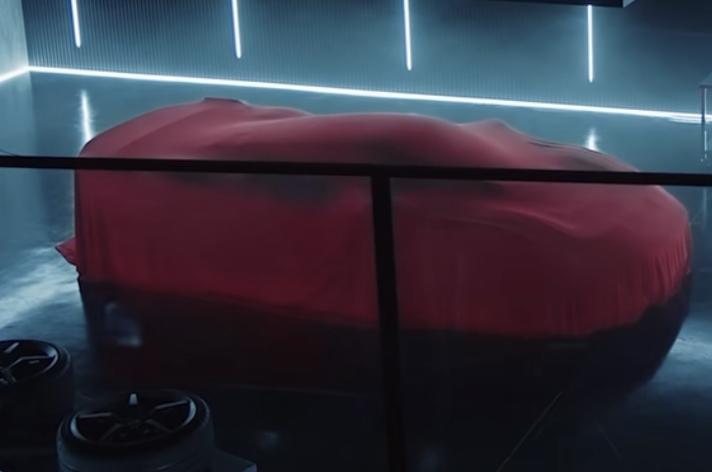 The LaFerrari Successor Is Hiding Under This Red Cover