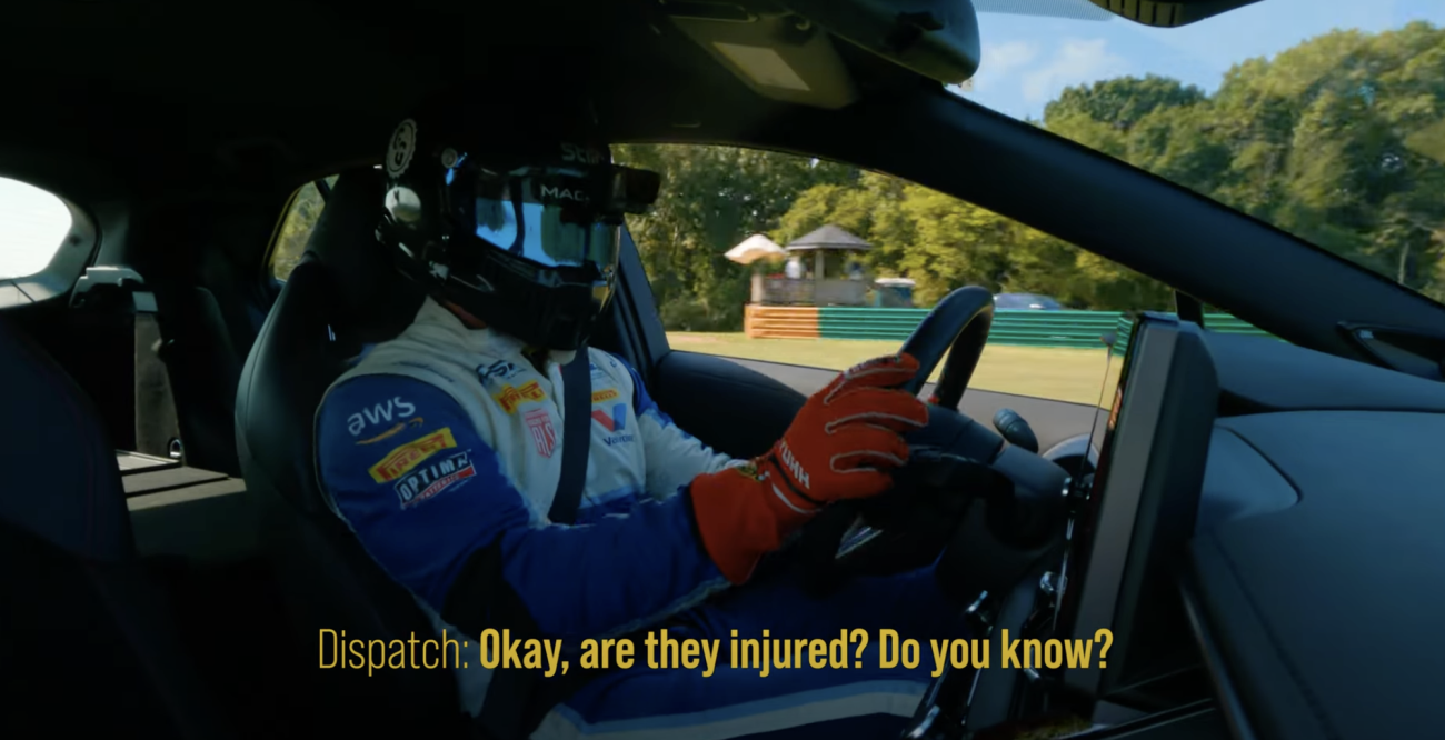 Toyota GR Corolla Makes Emergency Call During Track Session