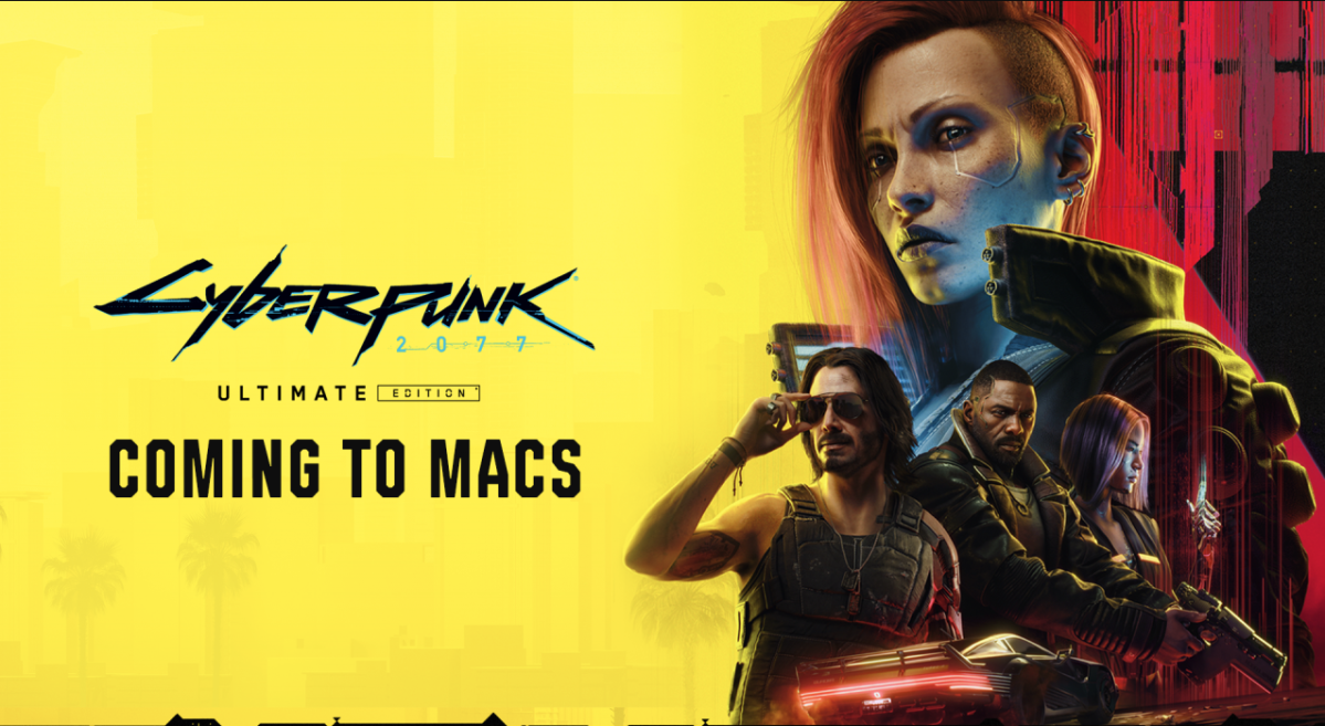 Cyberpunk 2077: Ultimate Edition will be available for Macs early next year